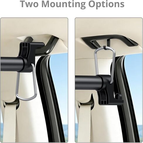 Tanice Clothes Rod for Car, Extendable Alloy Steel Car Clothes Hanger Bar, 30‑62.5in Universal for Car Truck SUV Travel Clothing Storage Organizer in Saudi Arabia