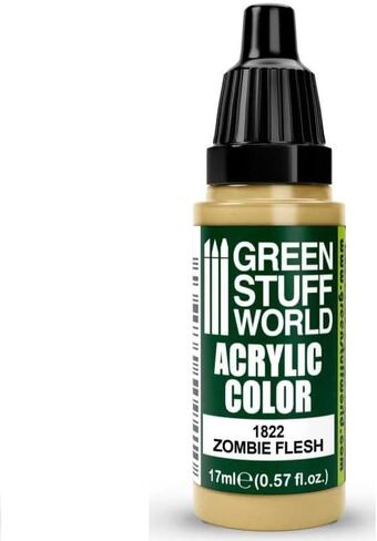 Green Stuff World – Acrylic Color Paint Zombie Flesh 1822 for Models and Miniatures in Saudi Arabia