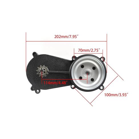 T8F 11 Tooth Sprocket Transmission Gearbox Replacement for 47cc 49cc 2 Stroke Dirt Pocket Bike Buggy Mini ATV Go Kart Engine in Saudi Arabia