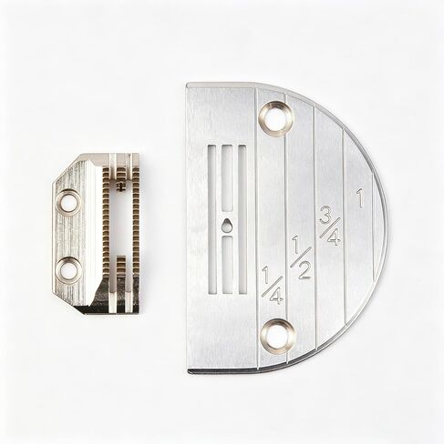 Skysewing Needle Plate 147150LGW Feed Dog 149057 21 Teeth with 20 Mounting Screws in Clear Storage Box, Compatible with JUKI Brother Single Needle Industrial Lockstitch Sewing Machine in Saudi Arabia