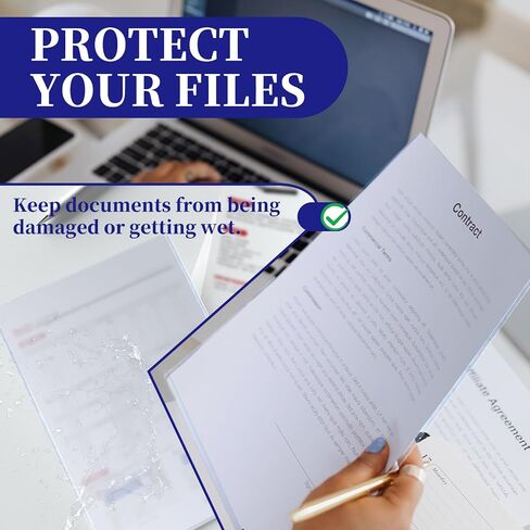 6 Pieces 8.2" x 11.6" A4 Sized Rigid Print Protectors, Clear Hard Plastic Sheet Protectors, Top Loading Plastic Paper Sleeves Cover for Photo Posters Birth Certificates Menu Document Holder (6pcs) in Saudi Arabia