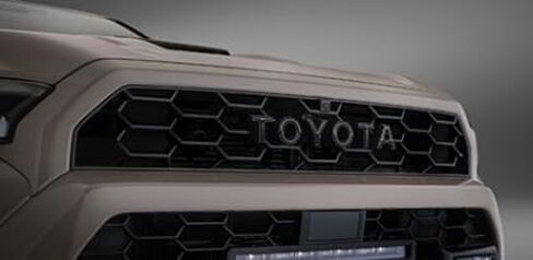 Toyota 4Runner TRD PRO & TRAILHUNTER Black Reflective Grille Letter Overlay in Kuwait