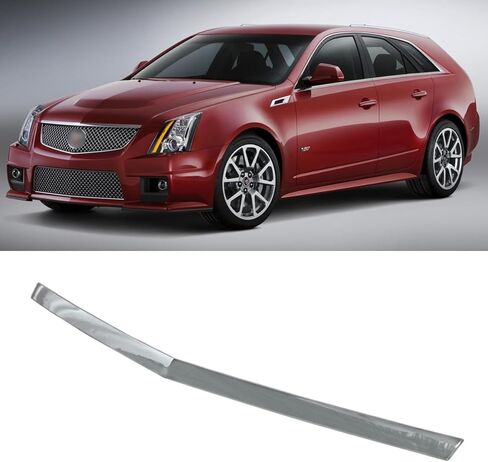 New Hood Molding Trim Moulding Chrome Compatible with 2008-2014 Coupe Cadil1ac CTS GM1235117 25887545 in Kuwait