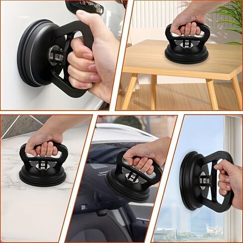 3 Pack Car Dent Puller Powerful Car Suction Cup Dent Puller Kit Handle Lifter，Car Dent Remover Tools for Auto Body Dents Remove,Glass,Screen,Tiles Lifting Objects Moving in Saudi Arabia