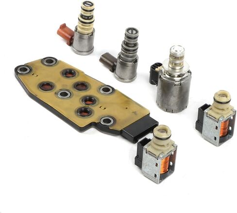 4L60E Trans Master Solenoid Kit 1set For GMC (A Shift Solenoid,B Shift Solenoid,3-2 Downshift Solenoid,EPC Solenoid,TCC/PWM Solenoid,New Manifold Pressure Switch) Replacement OE# 4L65E 4L70E in Kuwait