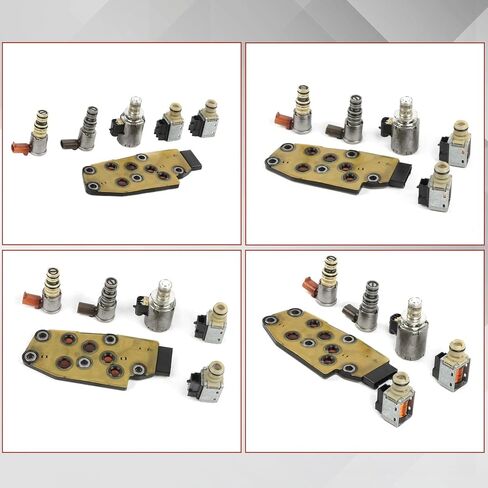 4L60E Trans Master Solenoid Kit 1set For GMC (A Shift Solenoid,B Shift Solenoid,3-2 Downshift Solenoid,EPC Solenoid,TCC/PWM Solenoid,New Manifold Pressure Switch) Replacement OE# 4L65E 4L70E in Kuwait