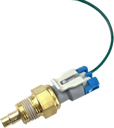 مستشعر درجة حرارة سائل تبريد المحرك مع وصلة ضفيرة 25037332 متوافقة مع Regal Astro Blazer C1500 C2500 C3500 K1500 K2500 K3500 Bravada Silhouette Safari Sonoma V3500 in Kuwait