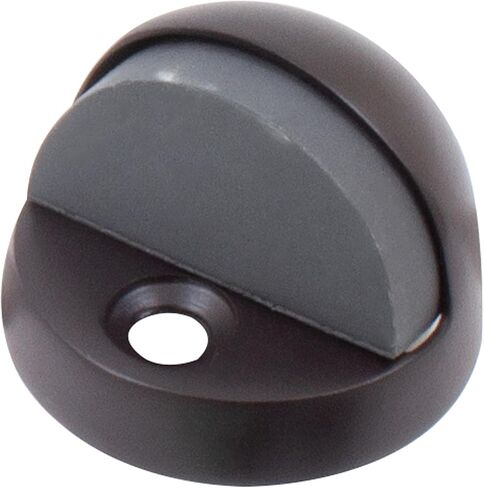 Stone Harbor Hardware High Rise Dome Door Stop, 1-1/4" High, Matte Black in Saudi Arabia