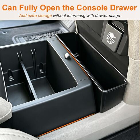 Center Console Trash Can Compatible with 2018-2024 Honda Odyssey Accessories Car Trash Garbage Bin/Items Organizer Keep Clean Durable ABS Plastic in Saudi Arabia