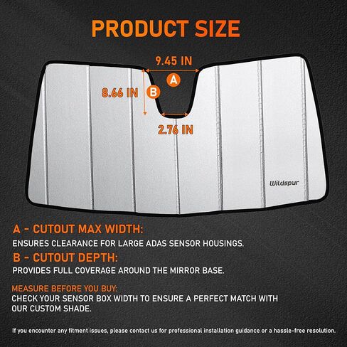 Custom Fit 2020-2026 GLE Windshield Sun Shade for Mercedes-Benz GLE/GLS SUV 2020 2021 2022 2023 2024 2025 2026 - Upgraded 6-Layer with Triple Laminate Core Front Window Shade with Storage Bag in Saudi Arabia