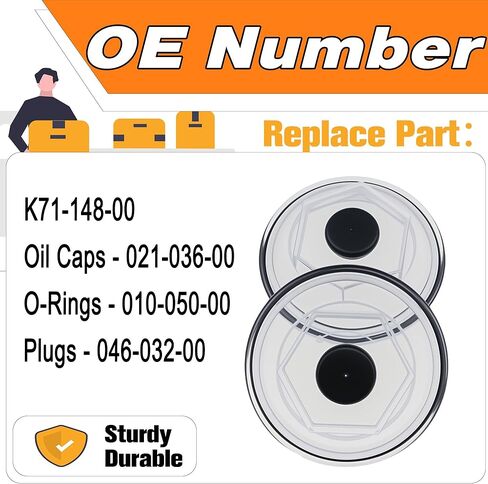 4PCS 21-36 Bath Hub Dust Caps K71-148-00 Compatible with Dexter 9k-10K General Duty Axles 10K HD 12K 15K 4.0" Threads Trailer Axle Rubber Plugs O-Rings Replace# 021-036-00 010-050-00 046-032-00 in Kuwait
