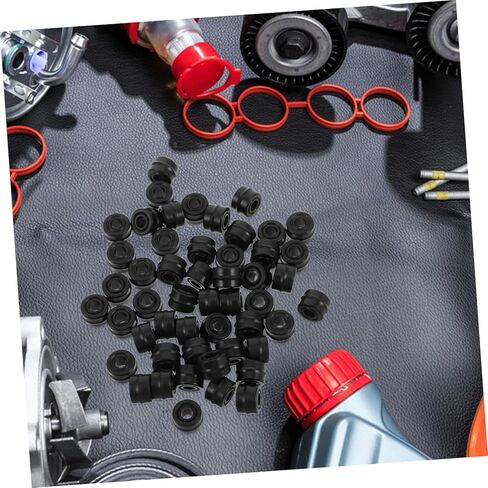 50pcs Rubber Gasket Seal for Bottle Opener Ring Compatible with Quick Installation for Vehicle Repairs in Saudi Arabia