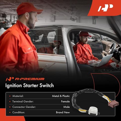 مفتاح تشغيل الإشعال 5 شفرات A-Premium متوافق مع Honda Accord 1998-2002 & Acura TL 1999-2003, CL 2001-2003 in Kuwait