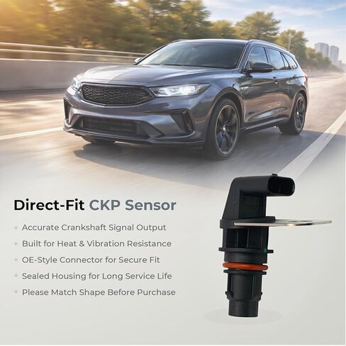 Crankshaft Position Sensor 12669636 PC964 Fits Chevrolet Silverado 1500 1500 LD 2500 HD 3500 HD Camaro Corvette Tahoe Suburban Express GMC Sierra 1500 2500 HD Yukon Savana Cadillac Escalade ESV CTS in Saudi Arabia