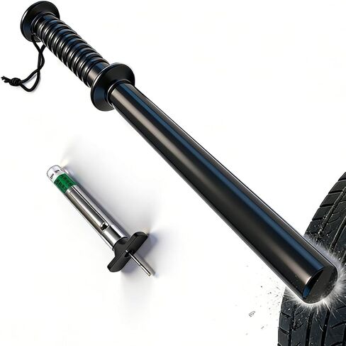 17 in Tire Pressure Checker,Tire Thumper Heavy-Duty Tire Checker Bat,Tire Sound Testing Tool,Tire Thumper for Truckers,Tire Knocker,Tire Inspection,Tire Bat for Truckers,Fish Thumper in Saudi Arabia