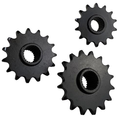 Front 530 Chain Sprocket Cog 24T Gear 14T 15T 16T Teeth for Gy6 125cc 150cc Quad Dirt Pit Bike ATV UTV Buggy Motorcycle Go Kart (530 15T) in Kuwait