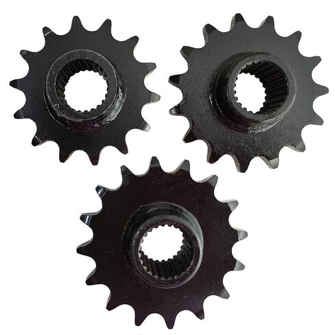 Front 530 Chain Sprocket Cog 24T Gear 14T 15T 16T Teeth for Gy6 125cc 150cc Quad Dirt Pit Bike ATV UTV Buggy Motorcycle Go Kart (530 15T) in Kuwait