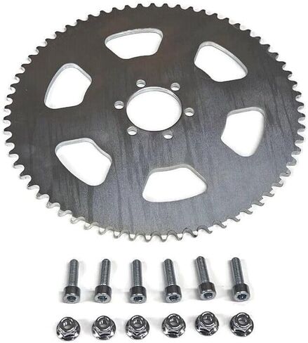 65T #35 Rear Chain Sprocket for Coleman Monster Moto Go Kart Mini Bike Scooter in Kuwait