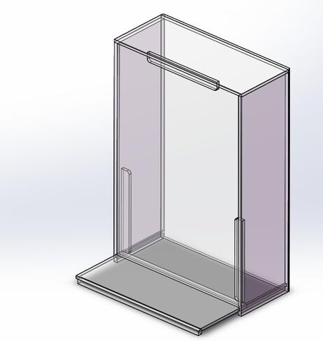 The Premium Action Figure Display Case Compatible with Carded Star Wars, GI Joe, Collectible Toy Figurines, 3mm Thick Protective Hard Acrylic Plexiglass for Hobbyists or Collectors in Kuwait