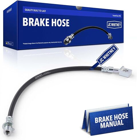 JC Whitney JFBAJCWBHH00047 Brake Hydraulic Hose - Compatible with Chevrolet Silverado 1500 2007-2017, Avalanche 2008, GMC Sierra 1500 2007-2017 in Kuwait