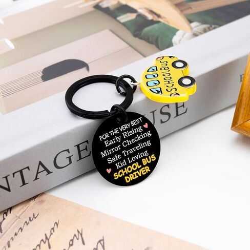 Bus Driver Appreciation Gifts Best Bus Driver Gift Thank My Drivers Keychain Birthday Retirement Gift Ideas Key Ring Christmas Stocking Stuffer Ideas For Men Gifts For Drivers in Kuwait