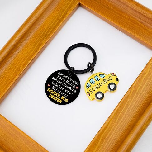 Bus Driver Appreciation Gifts Best Bus Driver Gift Thank My Drivers Keychain Birthday Retirement Gift Ideas Key Ring Christmas Stocking Stuffer Ideas For Men Gifts For Drivers in Kuwait