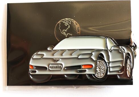 Metal Kechain for C5 Corvette, C5 Vette Accessories, Vette Keychain, 97-04 Vette Keychain, Corvette Gifts in Kuwait
