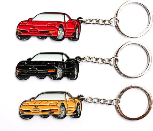 Metal Kechain for C5 Corvette, C5 Vette Accessories, Vette Keychain, 97-04 Vette Keychain, Corvette Gifts in Kuwait