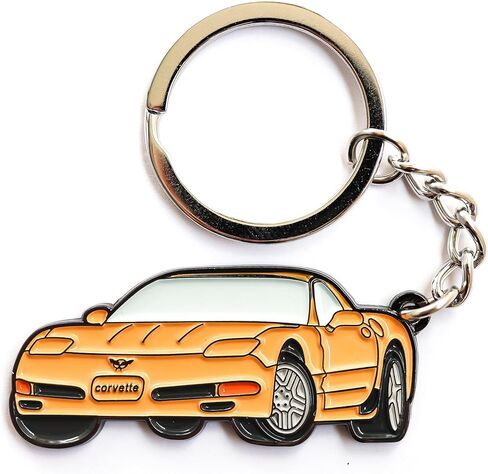 Metal Kechain for C5 Corvette, C5 Vette Accessories, Vette Keychain, 97-04 Vette Keychain, Corvette Gifts in Kuwait