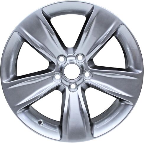 New 18 Inch Painted Hyper Silver Alloy Wheel Rim for Dodge Challenger RWD 2015-2023 Charger RWD 2015-2019 | ALY02521U77N in Kuwait