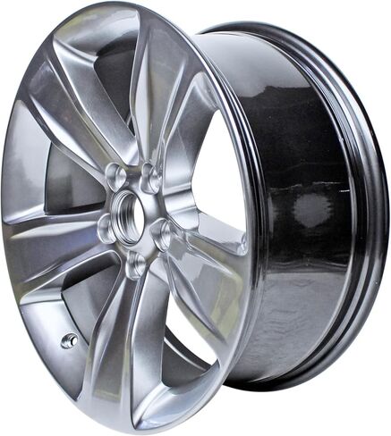 New 18 Inch Painted Hyper Silver Alloy Wheel Rim for Dodge Challenger RWD 2015-2023 Charger RWD 2015-2019 | ALY02521U77N in Kuwait