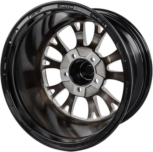 عجلة JEGS SSR سبايك 15 × 8 | 5 × 4.75 بوصة. تباعد نمط مسمار العجلة | +27 ملم إزاحة | 5.5 بوصة مسافة خلفية | أسود لامع مع لمسات بارزة مطحونة | 3.27 بوصة تتحمل المركز in Kuwait