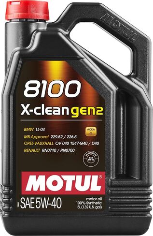 Motul 8100 X-Clean Gen2 5W40 (1 Liter) in Saudi Arabia