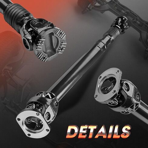 Front Drive Shaft Fit for Dodge Ram 2500, Ram 3500 2005-2010 & Ram 2500, 3500 2011-2013, 4WD Manual Transmission, Prop Shaft Driveshaft Assembly Replace# 52853143AE, 52123111AA in Kuwait