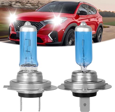 Fit for Hyundai Tucson 2016 2017 2018 (2019 2020 2021 low beam) High Performance Halogen Headlight Bulbs,High/Low Beam combo,100W,Ultra Bright,IP68, plug and play,5000K White Light,2 Pack in Saudi Arabia