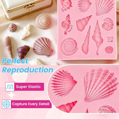 Silicone Mold Making Kit 68oz, 15A Platinum Cure Silicone Rubber, Liquid Silicone for Mold Casting of Resin/Soap/Candle/Wax/Concrete/Clay, Pink in Saudi Arabia