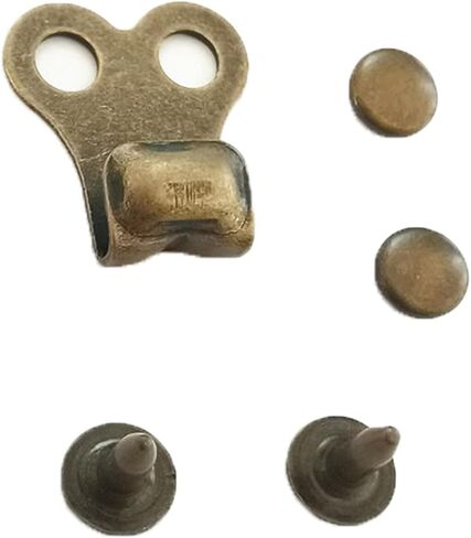 10 Set Hiking Boots Lace Hooks Replacement Bronze Boot Shoe Laces Eyelets Hook with Rivets Speed Hooks for Hiking Shoe Work Boots Mountaineering Shoes Climbing Boots Military Tactical Boot in Kuwait