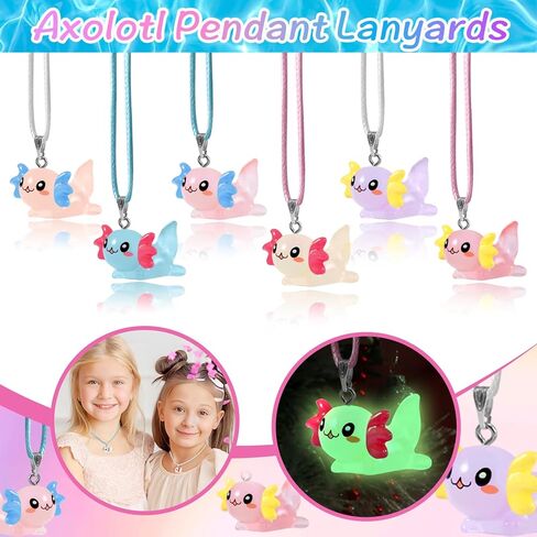 110 قطعة من حقائب الحفلات من Axolotl هدايا حفلات Axolotl Goodie حقائب حشو من Axolotl مجموعة مستلزمات زينة حفلات أعياد الميلاد in Kuwait