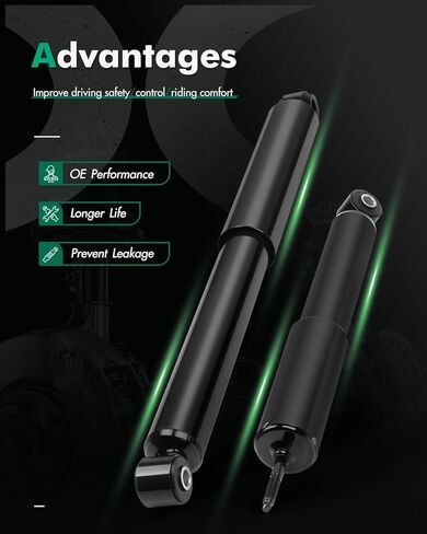 Full Set 4pcs Front Rear Shock Absorbers Fits 1980-1996 for Ford for F-150 Shocks Struts with 344049 37034 344078 34963 Auto Shocks Gas Shocks Sets in Kuwait