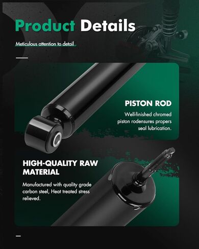 Full Set 4pcs Front Rear Shock Absorbers Fits 1980-1996 for Ford for F-150 Shocks Struts with 344049 37034 344078 34963 Auto Shocks Gas Shocks Sets in Kuwait
