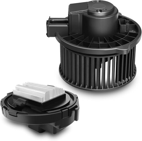 طقم محرك ومقاوم سخان HVAC متوافق مع Mazda CX-5 2017-2022، مع التحكم التلقائي في درجة الحرارة، استبدال # 700332، K12461765 in Kuwait