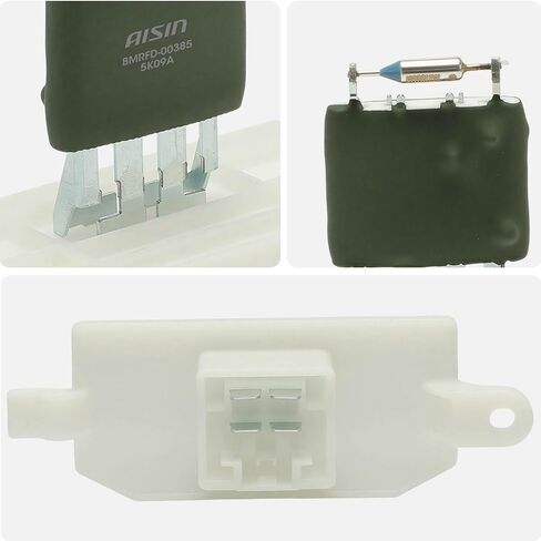 AISIN AFTERMARKET BMRFD-00385 HVAC Blower Motor Resistor - Compatible with Ford Escape 2013-2018, Focus 2012-2018, Fiesta 2014-2018, Transit Connect 2014-2015, Transit-150, Transit-250 in Kuwait
