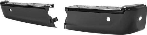 ALMULOO Rear Bumper End Cap Compatible with 2021-2023 Ford F150 ML3Z17906JAPTM Rear Bumper Protector Cover Replacement for FO1102398 Steel Electrophoresis Primed Black Pair in Kuwait
