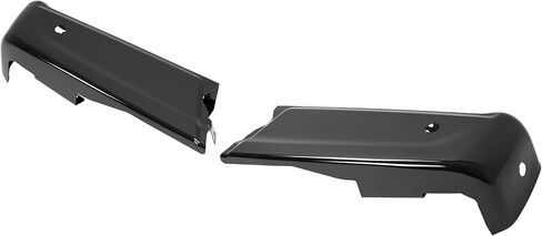 ALMULOO Rear Bumper End Cap Compatible with 2021-2023 Ford F150 ML3Z17906JAPTM Rear Bumper Protector Cover Replacement for FO1102398 Steel Electrophoresis Primed Black Pair in Kuwait