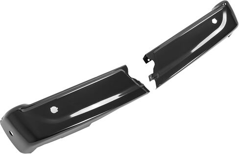 ALMULOO Rear Bumper End Cap Compatible with 2021-2023 Ford F150 ML3Z17906JAPTM Rear Bumper Protector Cover Replacement for FO1102398 Steel Electrophoresis Primed Black Pair in Kuwait
