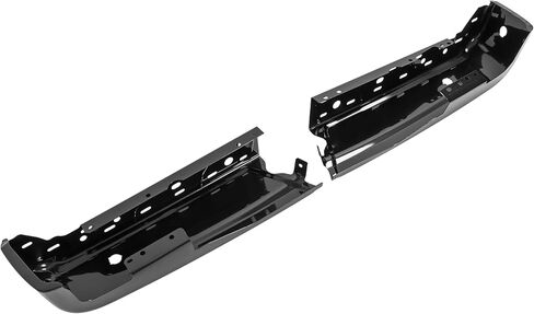 ALMULOO Rear Bumper End Cap Compatible with 2021-2023 Ford F150 ML3Z17906JAPTM Rear Bumper Protector Cover Replacement for FO1102398 Steel Electrophoresis Primed Black Pair in Kuwait