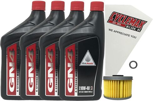 CYCLEMAX Oil Change Kit Compatible with 2015-2023 Honda Pioneer SXS500 in Kuwait