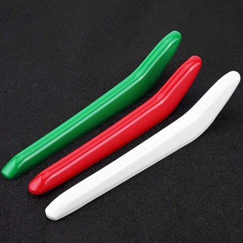 Car Front Grill Strips Trim Grille Inserts Car Glossy Front Grill Strips Trim Replacement for 2017-2018 3 Pcs Grille Inserts 3D Decoration in Kuwait