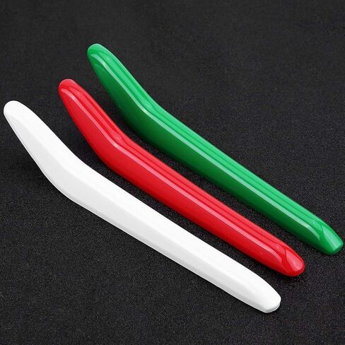 Car Front Grill Strips Trim Grille Inserts Car Glossy Front Grill Strips Trim Replacement for 2017-2018 3 Pcs Grille Inserts 3D Decoration in Kuwait