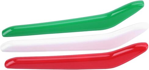 Car Front Grill Strips Trim Grille Inserts Car Glossy Front Grill Strips Trim Replacement for 2017-2018 3 Pcs Grille Inserts 3D Decoration in Kuwait